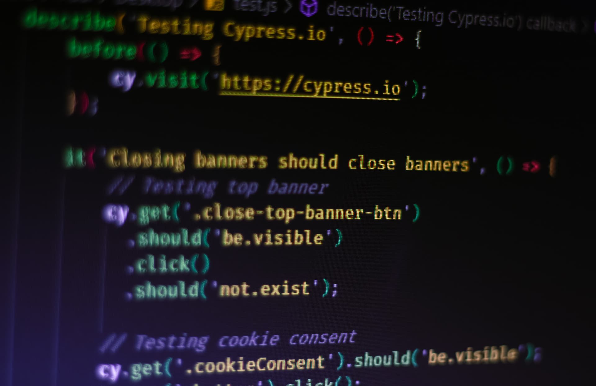 Cypress Testing Best Practices cover photo.